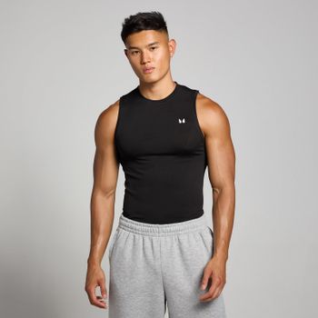 Camiseta sin mangas y sin costuras con estampado gráfico de pilares Tempo para hombre de MP - Negro - XL