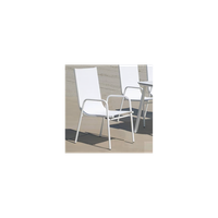 pack 4 sillones apilables para terraza y jardin moderno