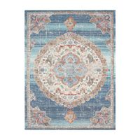 alfombras de interior y exterior torino azul 60x100 cm