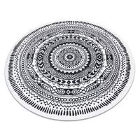 alfombra fun napkin servilleta circulo - gris circulo 200 cm