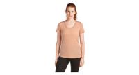 camiseta  p merino  p 125 cool lite  p sphere iii  p beige degage cuello mujer icebreaker