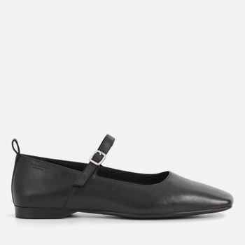 Vagabond Delia Leather Mary-Jane Flats - UK 7