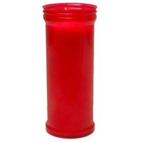ud - velones liturgicos rojos r pack 6 12 o 24 unidades 3 tamanos disponibles