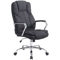 silla de oficina xxl xanthos en tela negro 70x62x115 cm clp