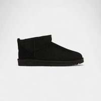 ugg botines classic ultra mini boot black para mujer