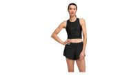 sujetador hoka race day black para mujer