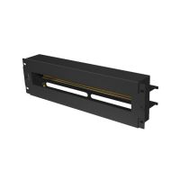 panel distribucion voltaje lanberg ak-vdp103-b 3u 19 acero negro 22 modulos din ts-35
