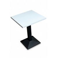 mesa kuat black 70 cm de madera 747070 cm - blanco