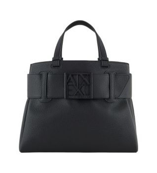 A|X Armani Exchange para mujer. XW000285AF11902UC001 Bolso Shopper de mano negro (OSFA), Casual, Poliéster