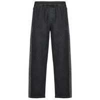 adidas jeans stadium regular fit denim full length open hem tracksuit bottoms para hombre