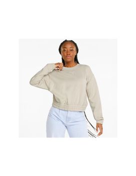 Sudadera Puma HER Crew W Beige