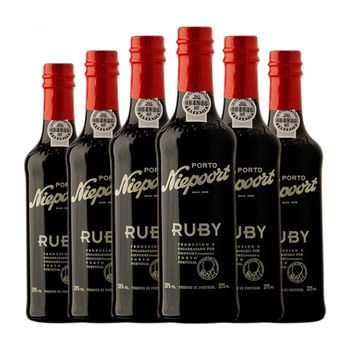 Niepoort Vino Tinto Ruby Porto Media Botella 37 Cl 14.5% Vol. (pack De 6 Unidades)