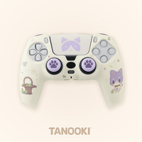 funda silicona  grips tanooki combo pack maneki  ps5