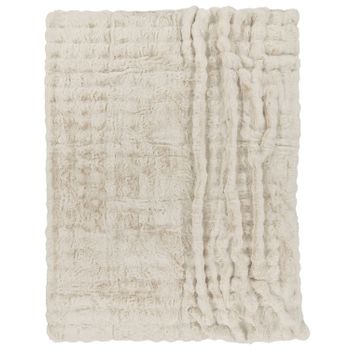 Manta suave Arnia crema 150x200 cm