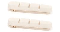 cartucho de pastillas de freno elvedes 55mm para shimano blanco