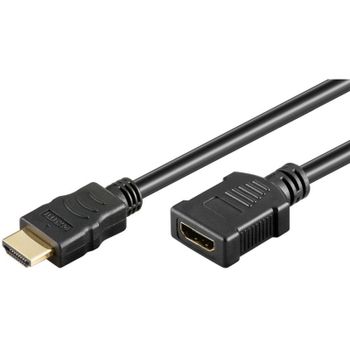 Cable de extensión HDMI 2.1 Goobay 76268 0,5 m 8K 48 Gbps Negro