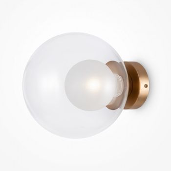 Aplique de pared basic form transparente