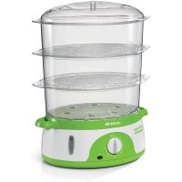 ariete 911 cocedor a vapor de 3 pisos 800w