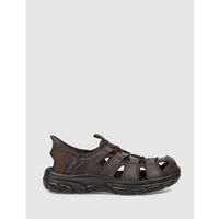 skechers sandalias sandalia revolted - vartan marron para hombre
