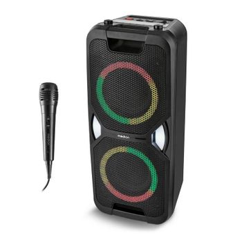Altavoces Medion Karaoke inalámbricos 50 W con Bluetooth 5.4 y batería 5000 mAh