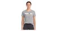 camiseta de manga corta ironman copenhague gris de mujer