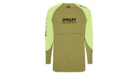 camiseta de manga larga oakley maven scrub verde