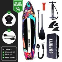 tabla sup set water marble 108 suprfit incl asiento y remo de kayak