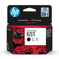hp 651 c2p10ae cartucho negro original