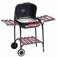 barbeque steel  lid