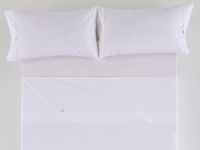 funda almohada algodon lisa blanca 70