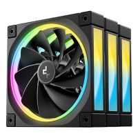 ventilador suplementario deepcool fl12r 3in1 120mm 1500rpm argb pwm refrigeracion avanzada