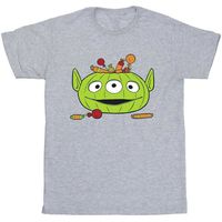 disney camiseta alien pumpkin basket para nina