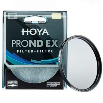 Filtro de densidad neutra Hoya PROND EX 8 55 mm Negro sin recubrimiento