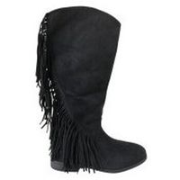 buonarotti botas bota plana ante flecos para mujer