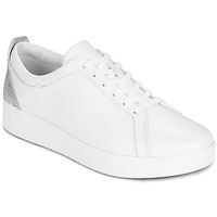 fitflop zapatillas rally crystal-backtab leather para mujer