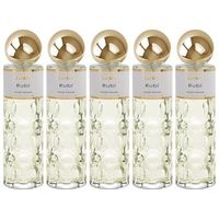 pack de 5 eau de parfum mujer saphir rubi 200ml