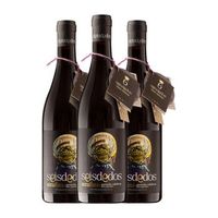 seisdedos vino tinto serafina vino 75 cl pack de 3 unidades