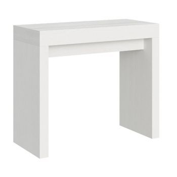 Consola Extensible Blanca 12 Personas 40 A 300 Cm Ribo-soporte 2 Pies