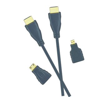 ADVENT A3AHDM19 HDMI Cable & Adapters - 3 m, Gold