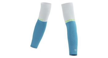 Manguitos compressport armforce azul verde