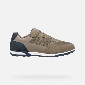 GEOX Spherica Actif X3 Hombre Gris Pardo/azul Marino Oscuro