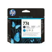 cabezal de impresion hp designjet 774 negro mate y cian para z6810 y z6610