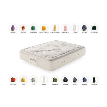 Colchón Muelles Ensacados Biocrystal Gold Spring, 30cm, 150x200cm - Moonia
