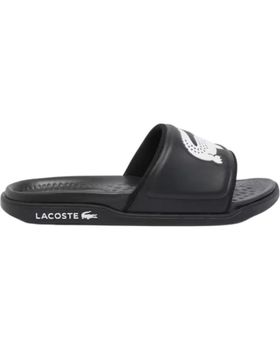 de LACOSTE CHANCLAS SERVE SLIDE DUAL NEGRO