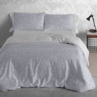 funda nordica 100 algodon extrasuave diseno paisley azul 150 x 190200 cm - azul - burrito blanco