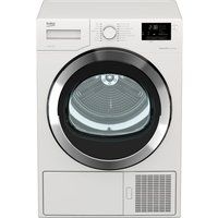 beko tumble dryer dhx93460w 9 kg heat pump  - white white