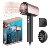secador de pelo brushless de ultima generacion dryglam nano plasma potencia de 110000 rpm y 1600w funcion de plasma cecotec