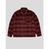 huf cazadora chaqueta megablast plaid jacket berry para hombre