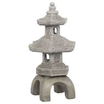 Uchi Pagoda Exterior H.66,5cm Gris Magnesia