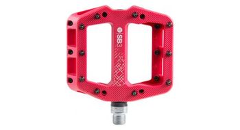 Sb3 kroma composite pedal plano par rojo